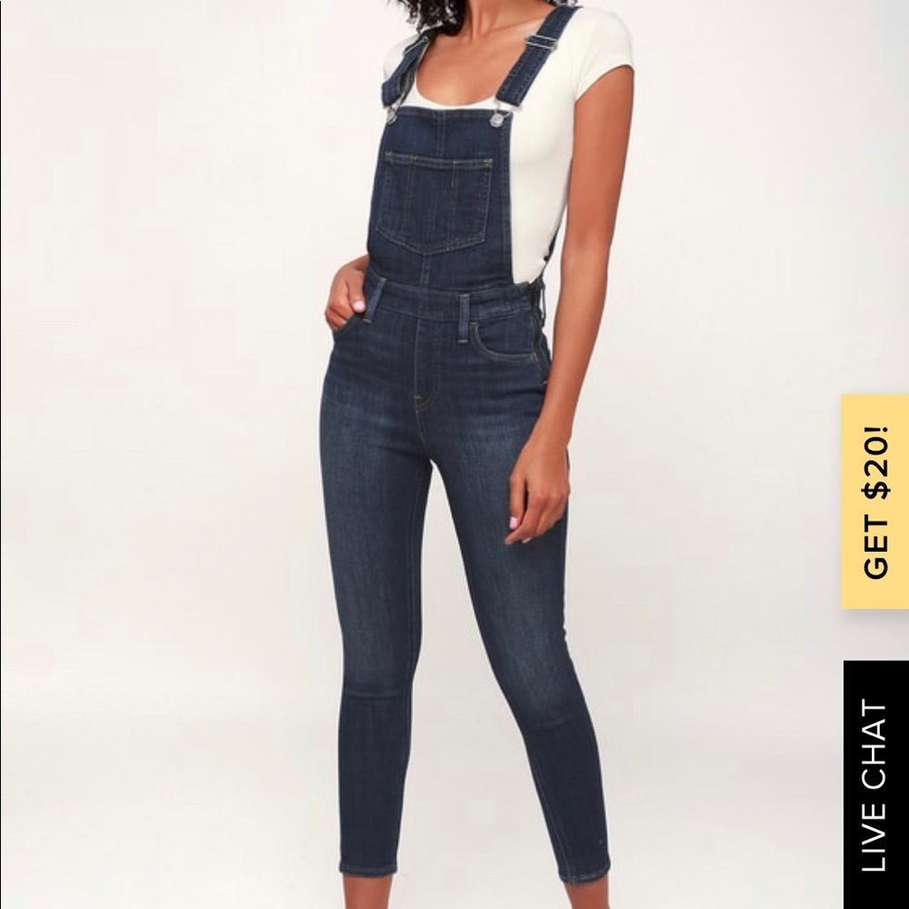 Levi's Skinny Overalls - Like brand new!